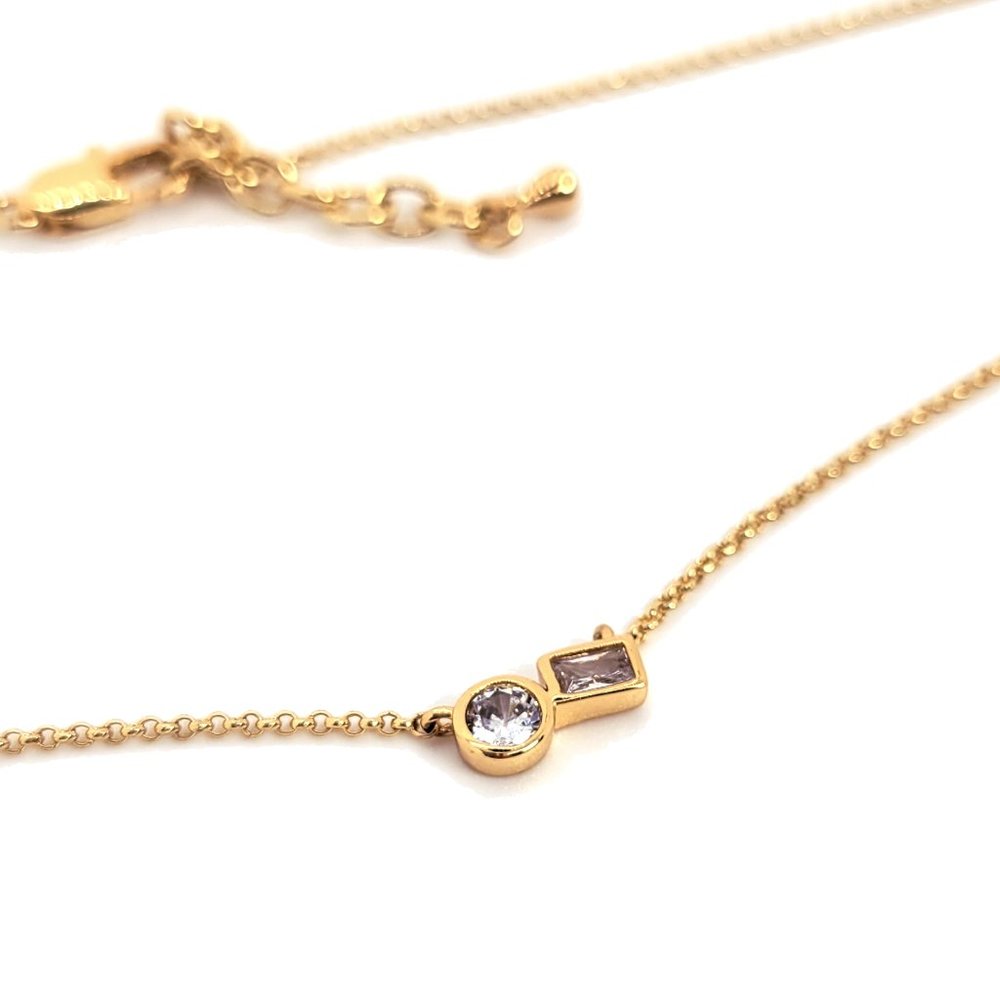 Dainty Geometric Necklace - posh dash